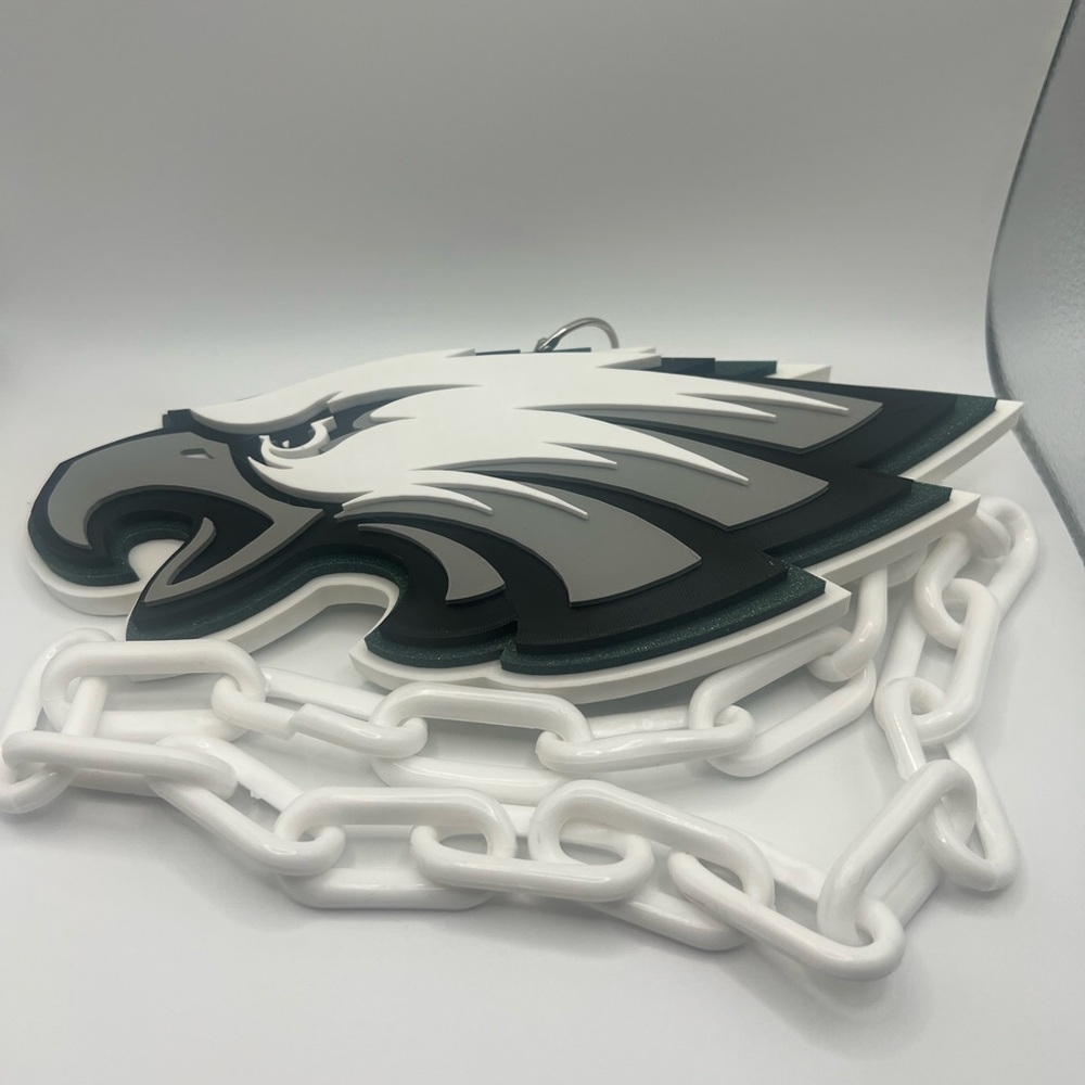 Philadelphia Eagles Fan Chain Necklace